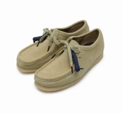 クラークス✨️Wallabees ワラビー スエード ナタリー ベージュ - メルカリ