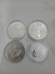 2022 ブリタニア銀貨 1オンス 3枚セット - メルカリ