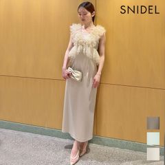 新品未使用 スナイデル ボレロセットキャミワンピース ピンクベージュ