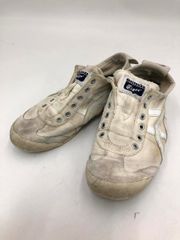 Onitsuka Tiger オニツカタイガー 1183C141 MEXICO 66 SLIP-ON キャンバス スリッポン スニーカー size22.5cm/白 ■■ レディース