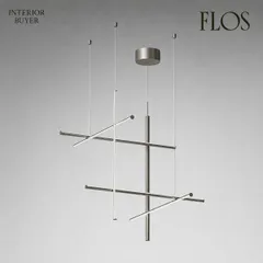 FLOS フロス COORDINATES S3 コーディネーツ S3 ペンダントライト Silver マイケル・アナスタシアデス 定価59万のサムネイル