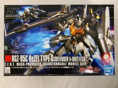 [미개봉] HGUC 기동전사 건담 UC RGZ-95 리젤 C형 디펜서 b유니트/제너럴·레빌 배치기 1/144스케일 색으로 구분(재판매)