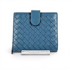 ボッテガヴェネタ BOTTEGA VENETA イントレチャートレザー コンパクト