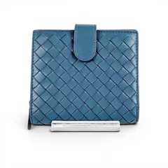 ボッテガヴェネタ BOTTEGA VENETA イントレチャートレザー コンパクト