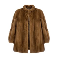 79f10 VALENTINO ヴァレンティノ 袖ボタン デミバフミンク ファー