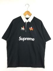 Supreme ラガーシャツ ブラック Lサイズ - メルカリ