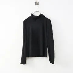Archive インゲボルグ​ INGEBORG フリルハイネックカットソー 9＼ブラック Tシャツ プルオーバー【2400015008332】のサムネイル