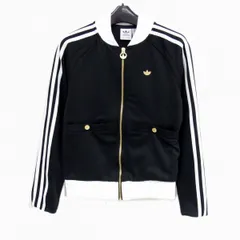 美品◇adidas Originals SSTトラックジャケット ブラック ゴールドロゴ アディダス オリジナルス スリーストライプス レディース ジャージのサムネイル