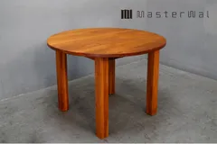 極美品 Master Wal (マスターウォール) RONDE DINING TABLE (ロンド ダイニングテーブル) ウォールナット100cm 28万010609のサムネイル