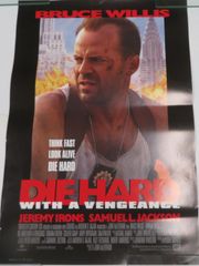 映画 ダイ・ハード3 ポスター ブルース・ウィリスB2 - メルカリ