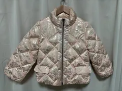 MIU MIU ミュウミュウ 花柄ダウンジャケット ペイズリー ジップ バックロゴ ピンク サイズ36 管理Gのサムネイル