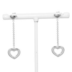 Tiffany&Co ティファニー ハート ドロップ ピアス シルバー925 - メルカリ