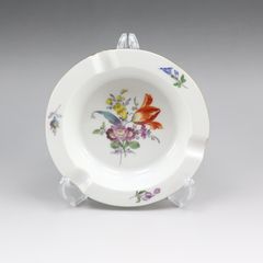 Y3947-2 Meissen マイセン 金彩 ピンクローズ アッシュトレー - メルカリ
