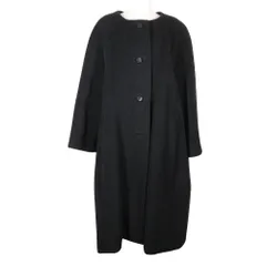 【BALENCIAGA】バレンシアガ ノーカラーコート 黒 レディース その他アウターのサムネイル