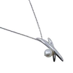JAS × MIKIMOTO コラボネックレス☆パール付き☆機内販売限定 希少