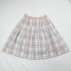 フォクシー FOXEYNEWYORK チェック フレアスカート ひざ丈 38 S - メルカリ