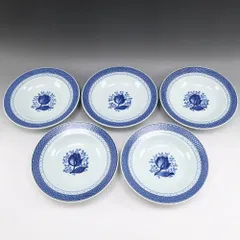 【Royal Copenhagen】ロイヤルコペンハーゲン ファイアンス トランクウェーバー ディーププレート×５ _ 食器のサムネイル
