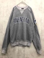 Harry Potter 해리 포터 레이븐 클로 로고 부드러운 뒤 기모 스웨트 sizeS / 베이지 ◆■ 여성