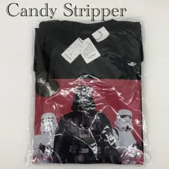 極美品 Candy Stripper 未開封品 キャンディストリッパー スターウォーズ コラボ Tシャツ  コットン 100％ 1231007 M ブラック  メンズ ファッション_255023のサムネイル