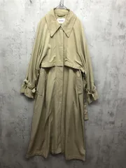 COCODEAL ココディール レイヤード風 ロング コート size2/ベージュ ■■ レディースのサムネイル