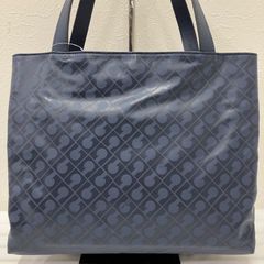 未使用品 ゲラルディーニ ソフティ トートバッグ ネイビー ゴールド