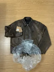 STUSSY コットン クラブ ジャケット mのサムネイル