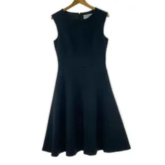 Aveniretoile アベニールエトワール ノースリーブ フレアワンピース size36/ブラックのサムネイル