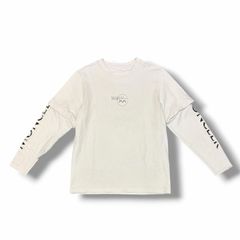 604SERVICE Mesh Logo long-sleeve top メッシュロゴカットソー 長袖T 