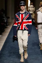 L バルマン SS16 ユニオンジャック ディストレスト ニットのサムネイル