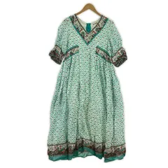 MILKFED. ミルクフェド 総柄 フレアワンピース sizeONE SIZE/ブルー系×ホワイト×レッド系のサムネイル