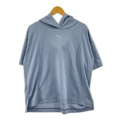 PUMA プーマ フーディカットソー sizeASIA M/ブルーグレーのサムネイル