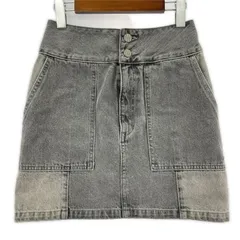 MURUA ムルーア デニム ミニスカート size2/グレーのサムネイル