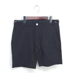 ボイコット BOYCOTT タグ付き ショート パンツ ジップフライ 無地 シンプル 03 L 黒 ブラック /TTのサムネイル