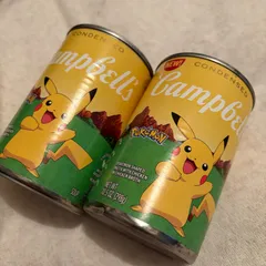 【限定】キャンベル ポケモン 2缶セット Campbellのサムネイル