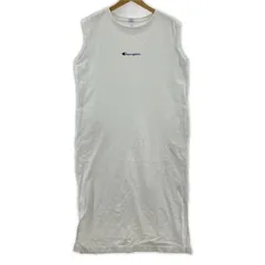 Champion チャンピオン ノースリーブワンピース sizeM/ホワイトのサムネイル