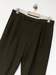 【LAUREN RALPH LAUREN】90-00s 2タックウールスラックス 実寸 W34 L31 ラルフローレン 古着のサムネイル
