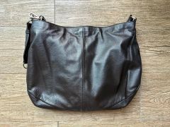 gucci 2010 レザーワンショルダー ビッグホーボーバッグ ブラック 