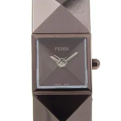【FENDI】フェンディ ピラミッド 4260L ステンレススチール クオーツ アナログ表示 レディース ブラウン文字盤 腕時計のサムネイル