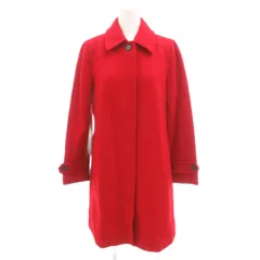 ジェイクルー J.CREW ステンカラーコート PXS 赤 レッド ミドル丈 /NL ■ECF005のサムネイル