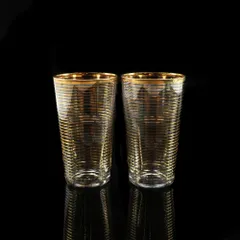 【Baccarat】バカラ オールドバカラ 金線文グラス 2客 ガラス _ 食器のサムネイル