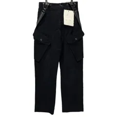 JOHN ALEXANDER SKELTON 20AW CVIII コットンフランネルサスペンダー付ミリタリートラウザーズパンツ カーゴ モールスキンのサムネイル