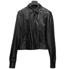 Rick Owens リックオウエンス レザー ジャケット 新品即発送25ss