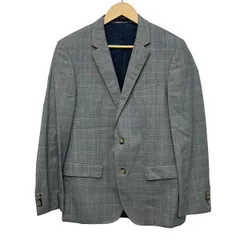 HUGOBOSS(ヒューゴボス) ジャケット サイズIT 48C メンズ美品  - ダークネイビー×ピンク 長袖/グレンチェック柄/春/秋/COLOMBOコラボのサムネイル