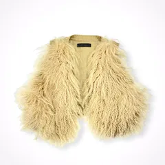 American Rag Cie / チベットラムファーベスト SIZE:M程度のサムネイル
