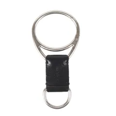 Hender Scheme エンダースキーマ | レザー キーフック / キーリング (key hook) | ブラック 黒 | ブランド ファッション アイテム 小物 雑貨【メンズ】【中古】のサムネイル