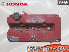 再塗装後未使用 ホンダ B16A B16B B18C ヘッドカバー スプーン仕様