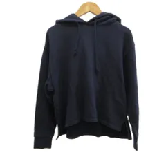 プロポーション ボディドレッシング PROPORTION BODY DRESSING パーカー スウェット 長袖 ショート丈 プルオーバー FR 紺 ネイビー /XZ ■ECB005のサムネイル