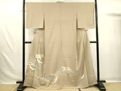 平和屋着物■豪華色留袖　飛鶴花松文　暈し染め　正絹　逸品　未使用　DABG7619yaのサムネイル