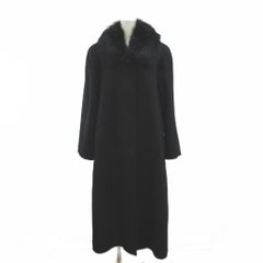 Raison カシミヤ 羊毛 ブルーフォックス 11号 Lサイズ ロングコート