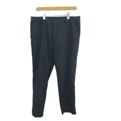 ランバン パンツ ウール 50 紺 ネイビー 無地 フルレングス/AY ■ECD005のサムネイル